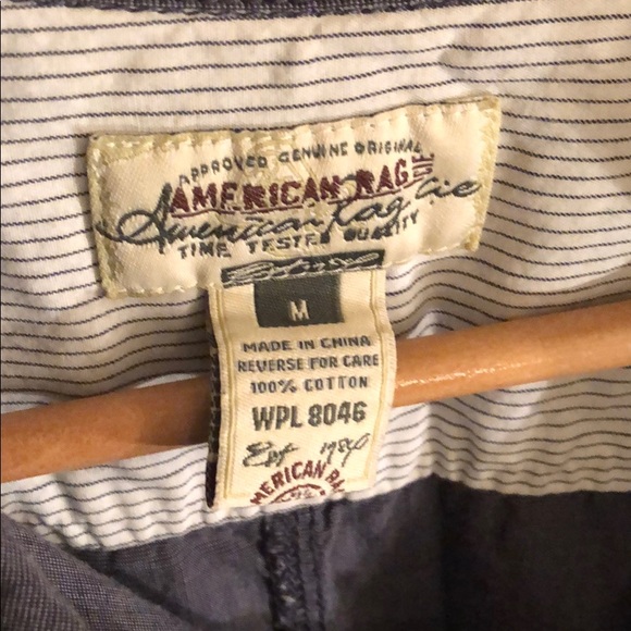 American Rag button down size M with roll sleeves - Picture 7 of 8